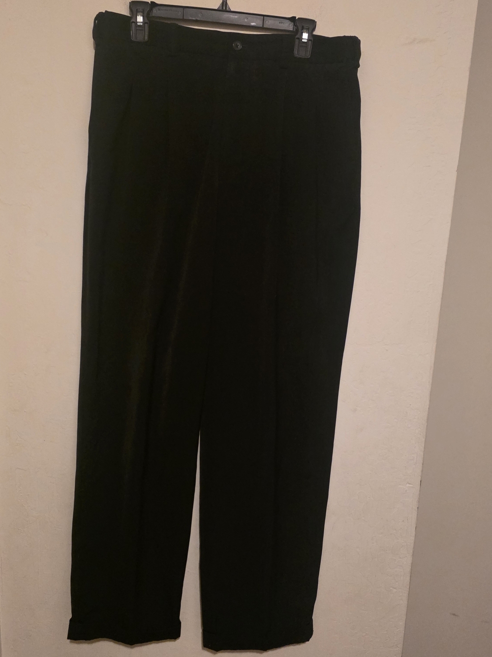 Axcess Men's Black Dress Pants - Classic Straight Fit Size 34/32